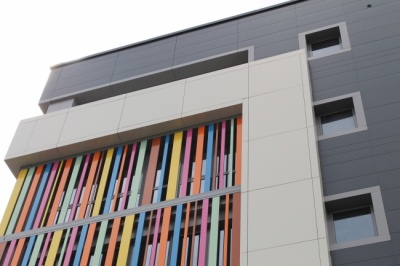 FATADE VENTILATE - ALUMINIU COMPOZIT 